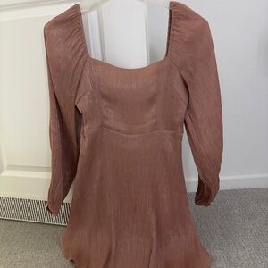 Short Mauve Pink Dress